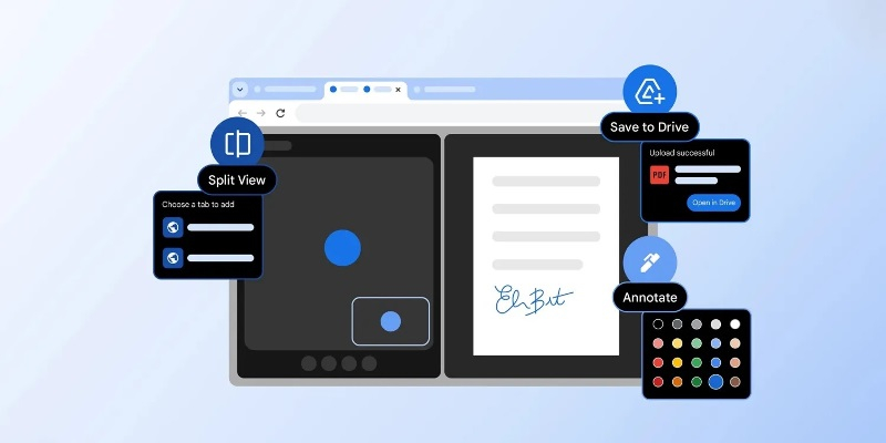 O Chrome agora é mais fácil de usar: o navegador tem uma tela separada e a possibilidade de fazer anotações em PDFs.