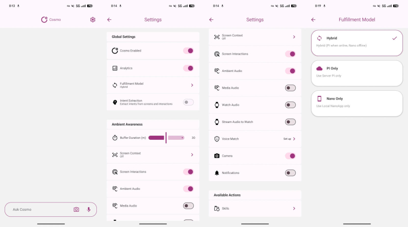 O Google lançou e depois excluiu imediatamente o aplicativo assistente experimental COSMO baseado em inteligência artificial