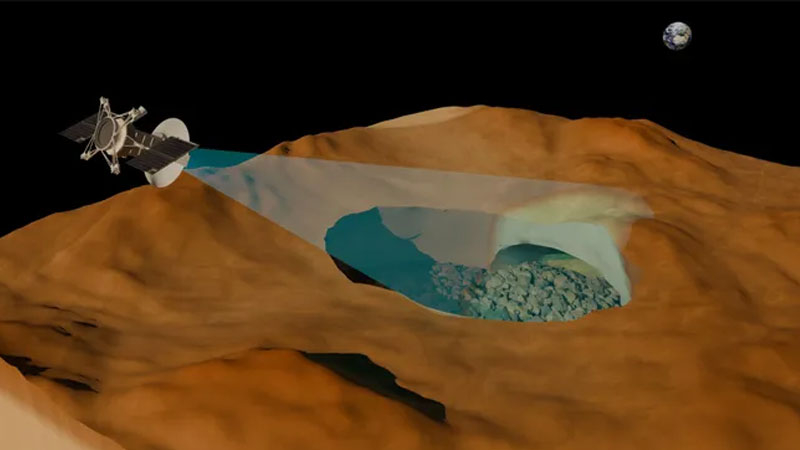 Legado do programa “Magellan”: em Vênus foi descoberto um túnel subterrâneo de vários metros de comprimento