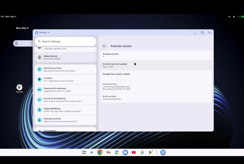 Vazamento de um vídeo demo de 16 minutos do sistema operacional Google Aluminium OS antes de seu anúncio oficial