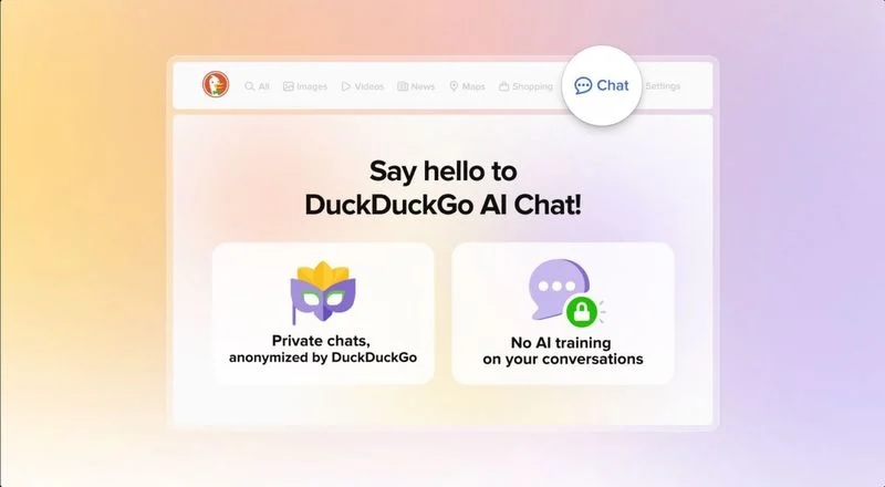 O DuckDuckGo está implementando um chat de voz com o bot de IA Duck.ai, garantindo ao mesmo tempo a privacidade dos dados