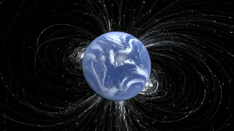 Provado que a heterogeneidade do campo magnético terrestre é causada por estruturas secretas na manto.