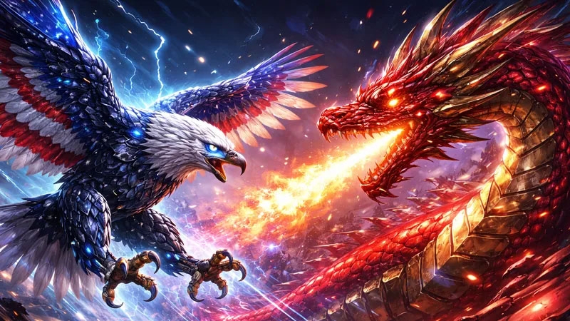 A China mediu o potencial da sua infraestrutura de IA, enquanto os indicadores dos Estados Unidos ficaram uma ordem abaixo do esperado.