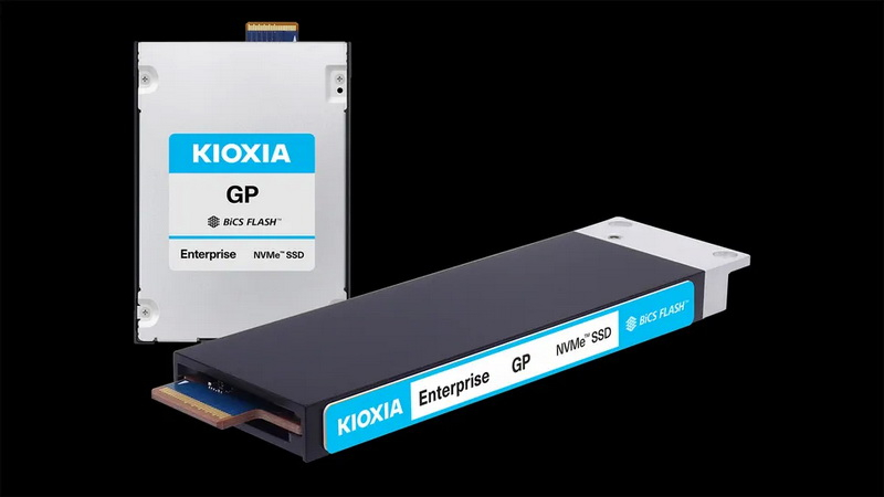 A Kioxia lançou o SSD de servidor Super High IOPS, que aumentará significativamente a velocidade dos chips de IA da Nvidia