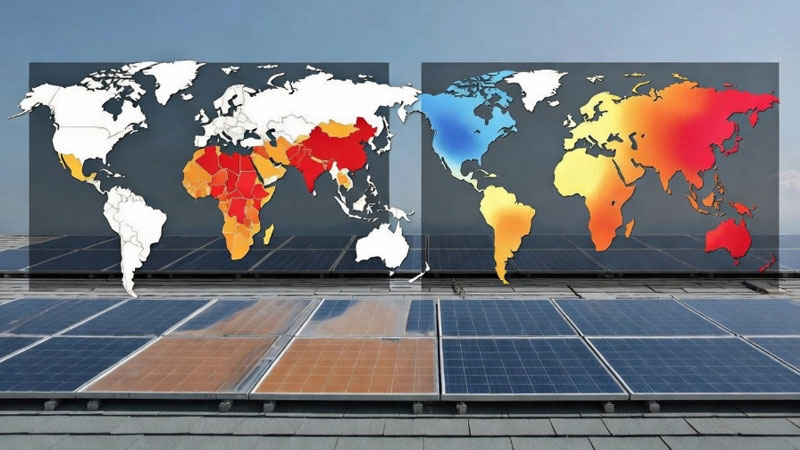 O aumento da aceleração do aquecimento global agravará o desgaste das painéis solares em telhados – os preços da energia “solar” subirão sem ações.