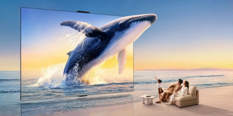 A Huawei apresentou a série Smart Screen S7 – televisores com retroiluminação Super Mini-LED e taxa de atualização de até 300 Hz