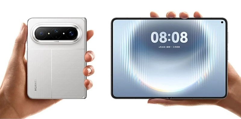 Huawei lançou o telefone dobrável Pura X Max com tela ultra ampla