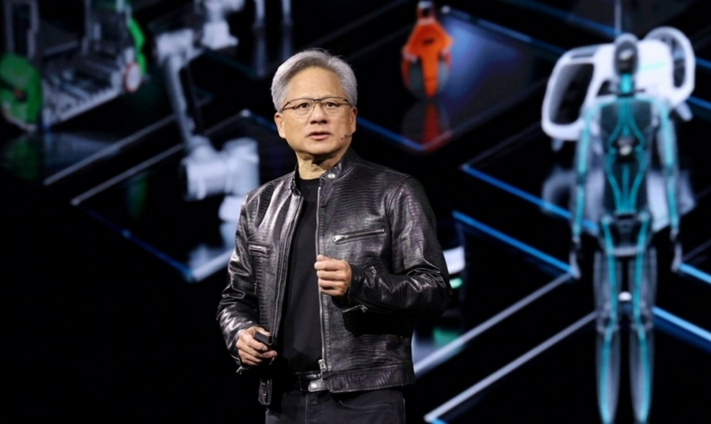 Nicolai Butovskij da Nvidia apresenta o mais recente processador portátil N1 na feira Computex 2026