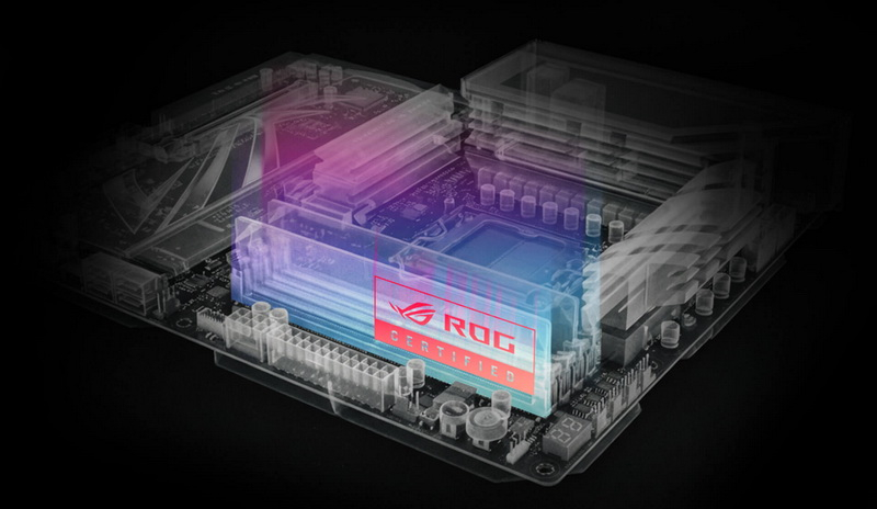 A Asus confirmou a compatibilidade de 17 módulos DDR5 com placas-mãe ROG.