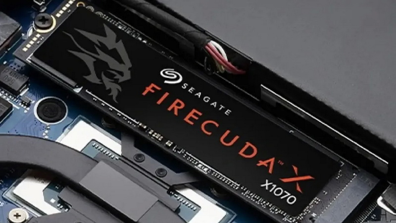 A Seagate lança uma nova linha de SSDs FireCuda X1070 PCIe 4.0 com velocidade de leitura superior a 7 GB/s