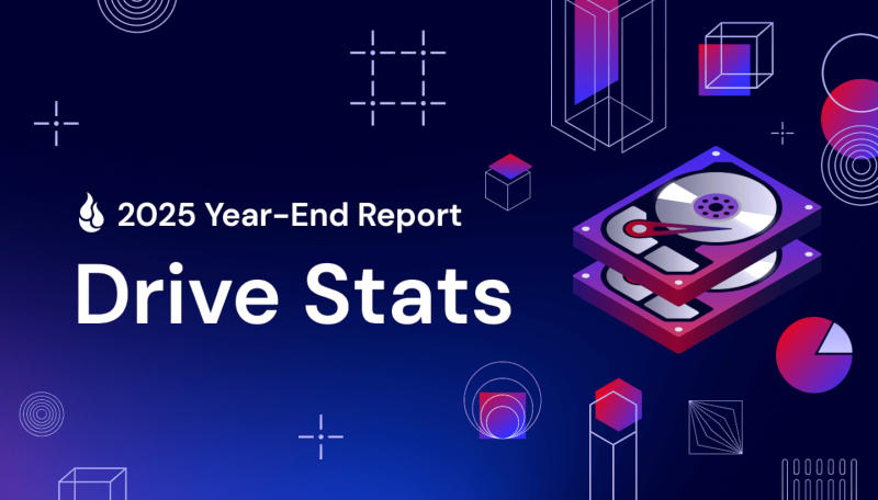 A Backblaze identificou os melhores e piores HDs: a taxa média de falhas em 2025 caiu para 1,36 %.