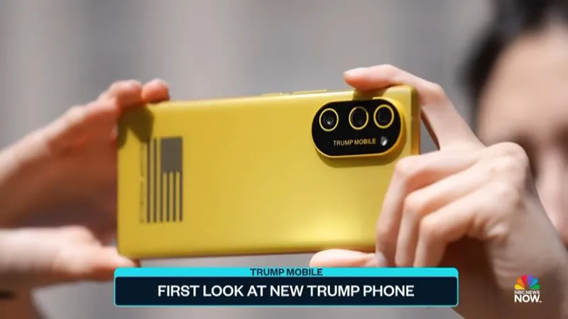 O smartphone Trump está disponível — os jornalistas receberam o primeiro T1 Phone para testes