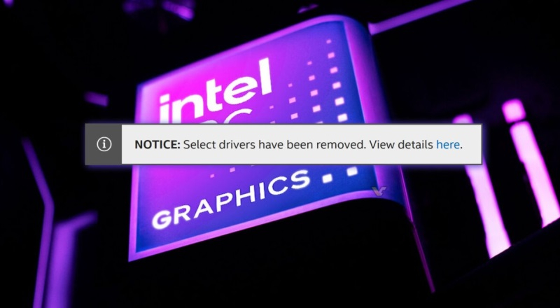 A Intel atualizou seu site removendo os drivers desatualizados de gráficos integrados para processadores Core das gerações 7 a 10.