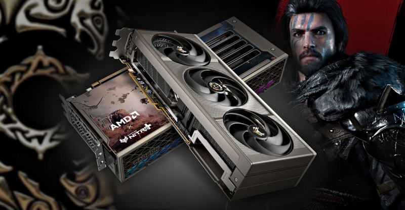 A Sapphire lançou o Radeon RX 9070 XT Nitro+ no estilo de jogo Crimson Desert