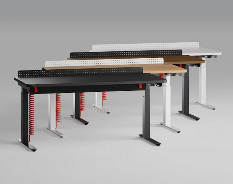 A Herman Miller apresentou a mesa gamer Coyl, cujo preço começa em US$ 1.095