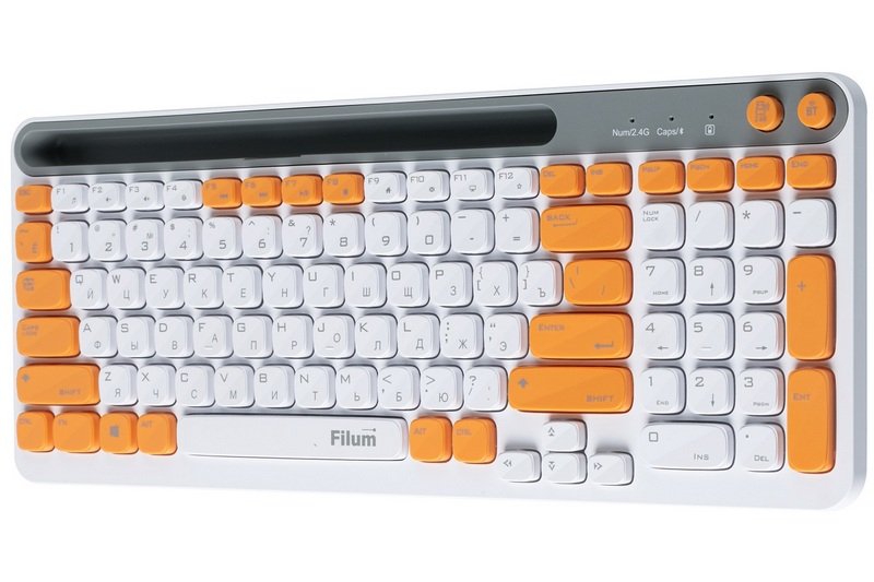 A Filum lançou uma série de teclados sem fio FL‑WKB: design vibrante e conectividade via Bluetooth ou 2,4 GHz