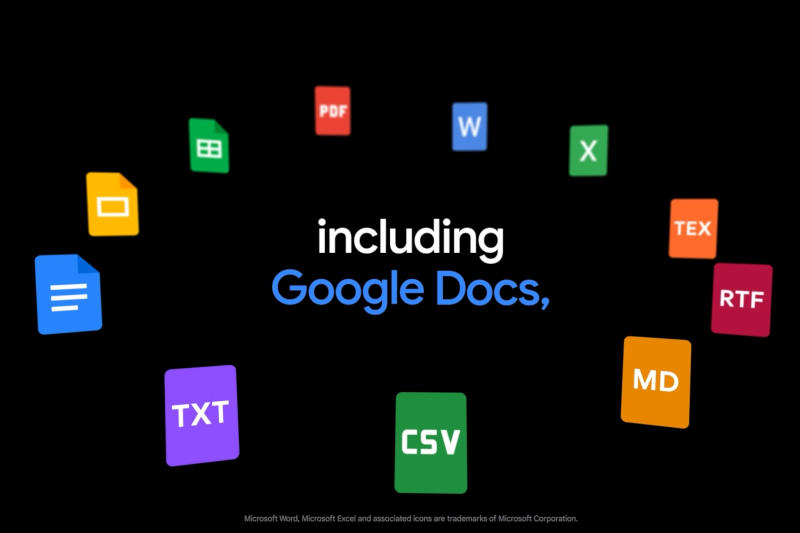 O Google Gemini agora consegue criar documentos do Word, Excel e outros tipos de arquivos com uma simples solicitação