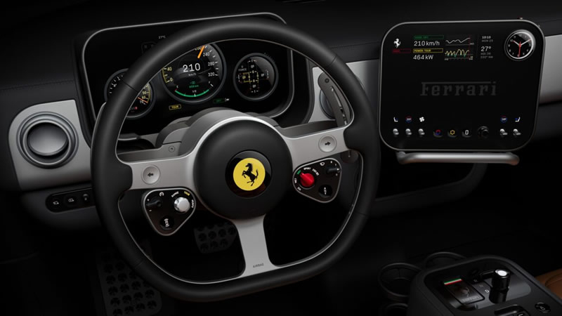 O Apple‑Car poderia ficar assim: a Ferrari apresenta o interior do carro elétrico Luce, desenvolvido por Johnny Aiv.