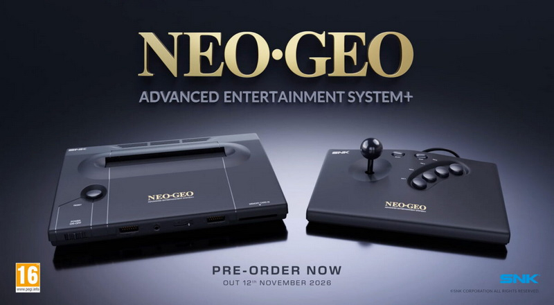 Plaion restaurou a retro‑consola Neo Geo AES, agora ela é compatível com cartuchos originais e televisores ELT.