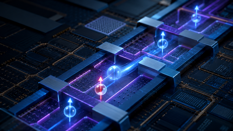 Cientistas apresentaram um processador quântico flexível com qubits ajustáveis, leve de fabricar e operar