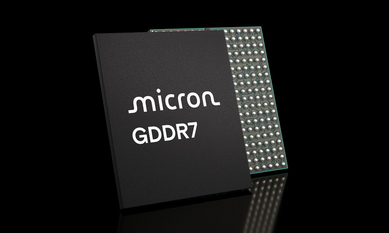 A Micron apresentou chips de memória GDDR7 com capacidade de 3 GB e velocidade de até 36 Gbps