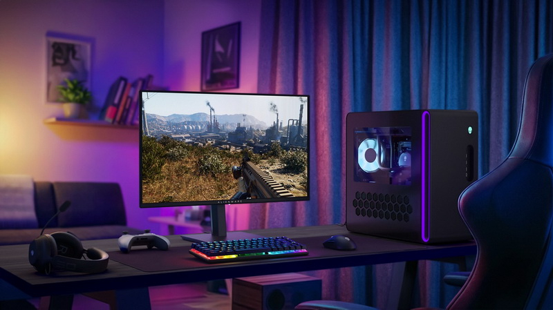 A Dell lançou o monitor Alienware 27 AW2726DM: QD‑OLED, 1440p e 240 Hz por apenas US$350