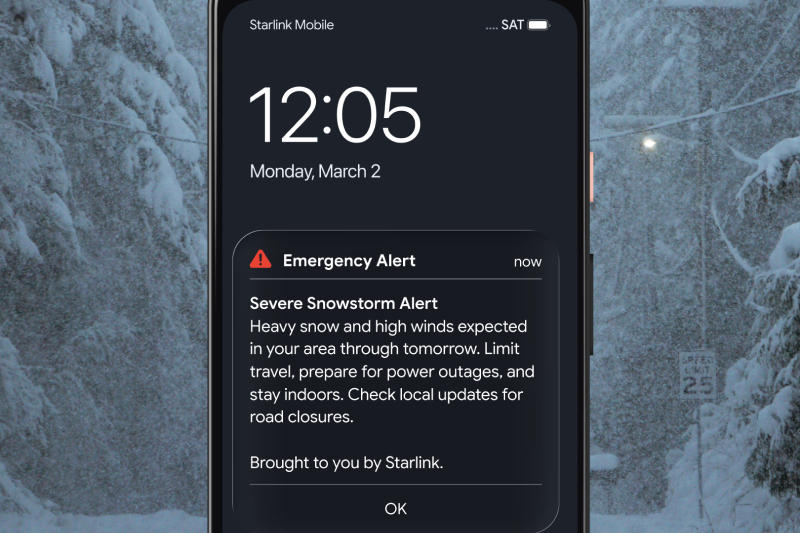 A SpaceX lança o Starlink Mobile, oferecendo comunicação móvel por satélite de até 150 Mbps.