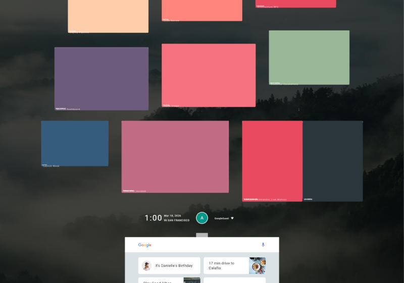 O navegador incorpora a interface da antiga OS promissora do Google Fuchsia