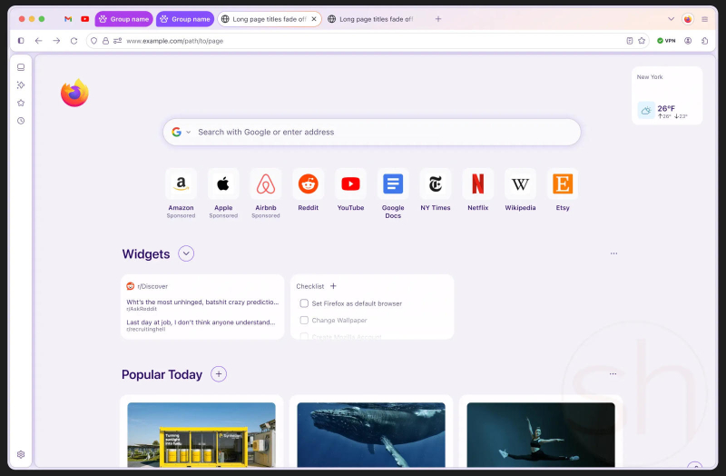 A Mozilla está desenvolvendo um redesign em grande escala do Firefox sob o código Nova – é assim que ficará o futuro navegador.