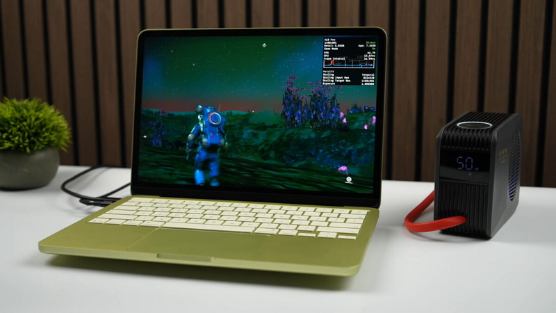 O MacBook Neo recebeu um cooler líquido e agora seu desempenho em No Man’s Sky dobrou