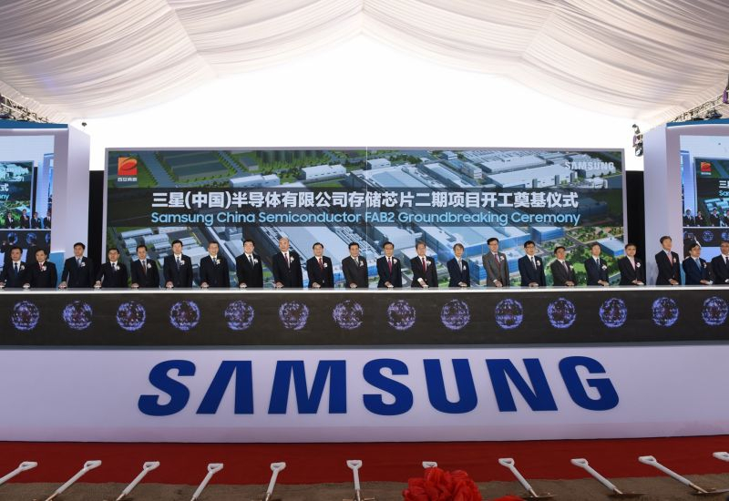 A Samsung e a SK Hynix investiram quase um bilhão de dólares no aumento da produção de memória na China no ano passado