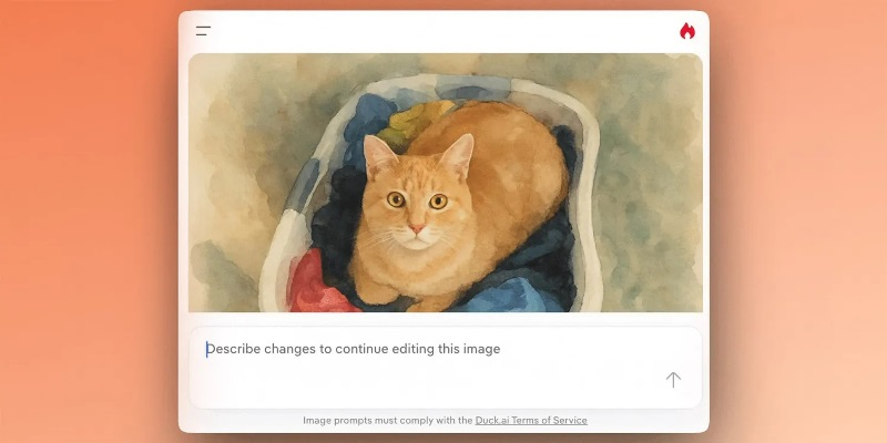 O DuckDuckGo apresentou o bot de IA Duck.ai, capaz de alterar imagens conforme a solicitação textual