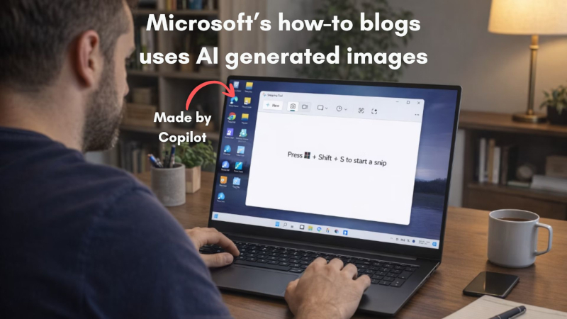 O Windows 11 agora tem duas opções de “Iniciar”, o que provocou indignação entre os usuários após a publicação de imagens geradas por IA da Microsoft.