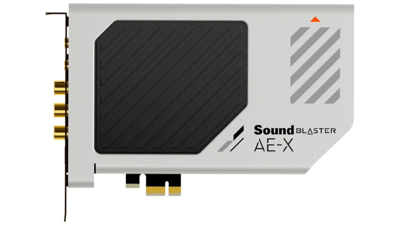 A Creative lançou o cartão de som Sound Blaster AE-X, capaz de processar áudio de 32 bits a velocidades de até 384 kHz