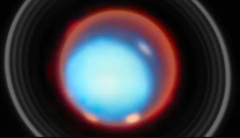 James Webb criou o primeiro mapa tridimensional das auroras em Urano, onde elas são visíveis até mesmo no equador.