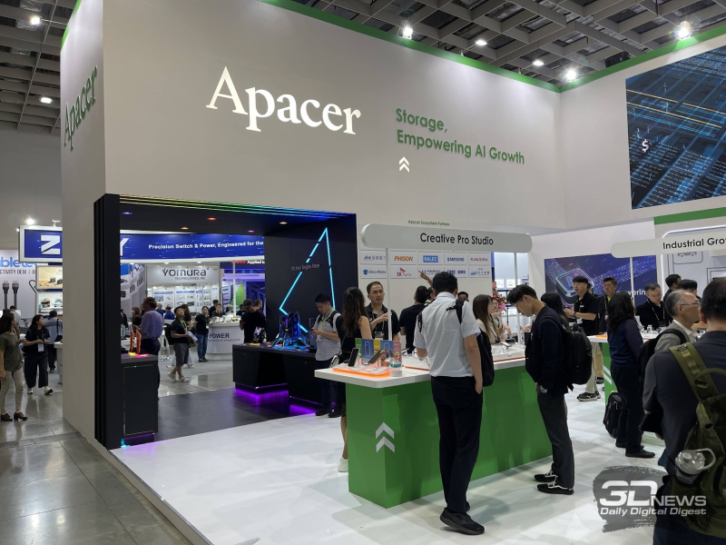Apacer no Computex 2026: DDR5‑9200, SSDs rápidos com refrigeração e muito mais