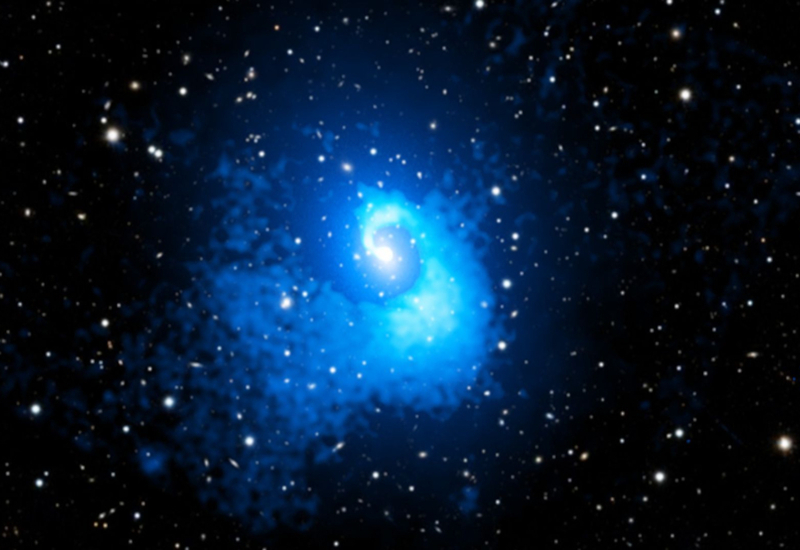 A Observatório “Chandra” encontrou indícios de um antigo acidente cósmico em, aparentemente, o cluster tranquilo Abel 2029