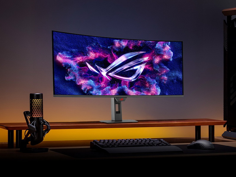 A ASUS apresentou o novo monitor de 34 polegadas ROG Strix OLED XG34WCDMTG com recursos integrados de Smart TV