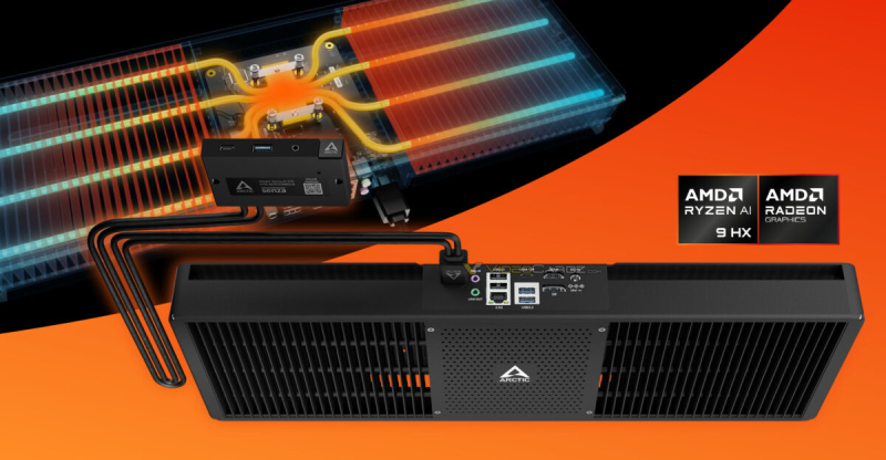 A Arctic lançou o computador de mesa silencioso Senza AI 370, que não emite ruído