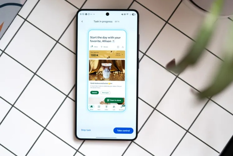 O Google apresentou o agente de IA Gemini, que aceitará pedidos de táxi e comida no Samsung Galaxy S26.