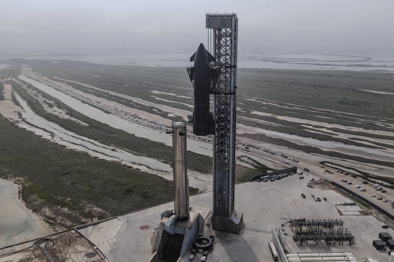 A SpaceX adiou o lançamento da gigantesca nave Starship V3 para 21 de maio