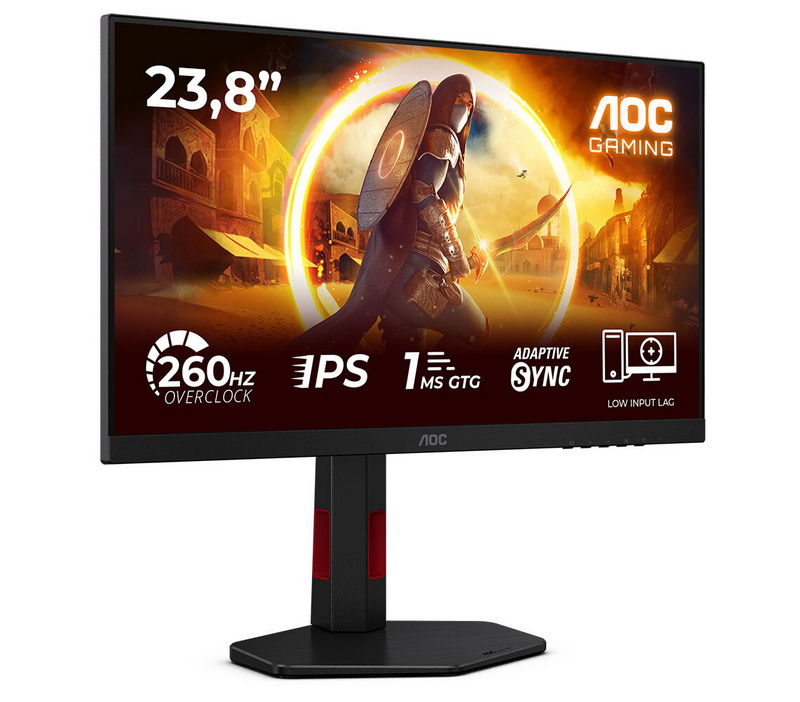AOC lança novos monitores de jogos 24G4ZR e 27G4ZR com painéis Fast‑IPS, disponíveis para os compradores.